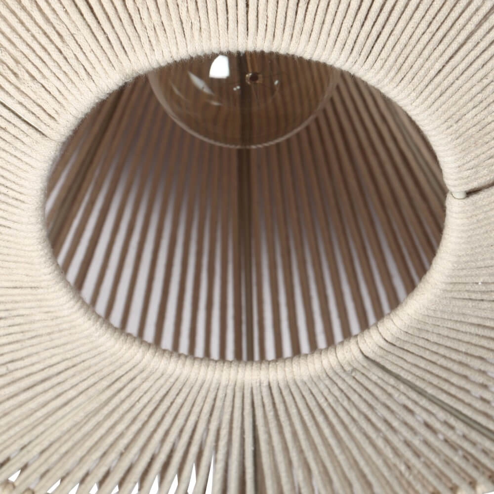 Plafonnier en corde Svea Ø 46 cm Trio 4017807617269