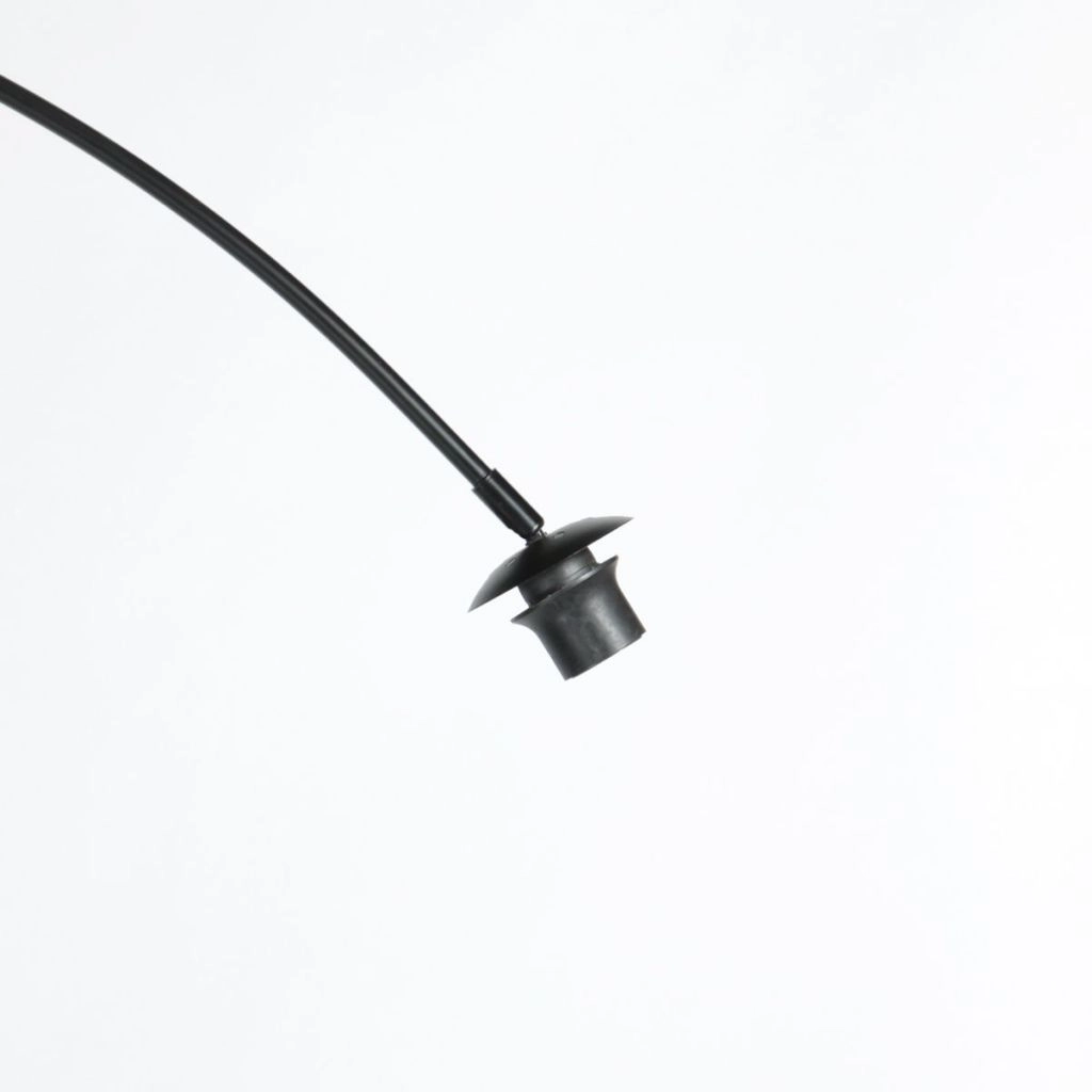 Lampe à arc noir Curve avec teinte noire Ø60cm Steinhauer 8712746183153