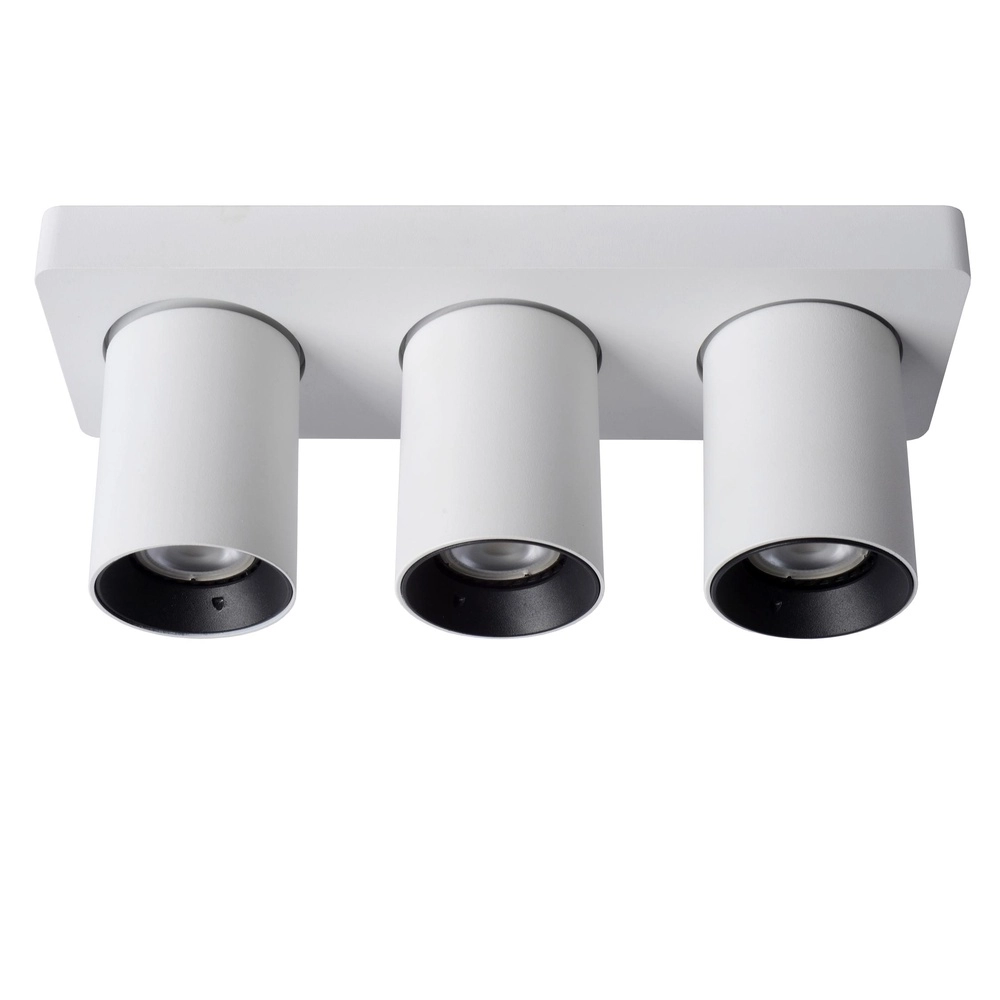 Projecteur de plafond Nigel Blanc à 3 lumières
