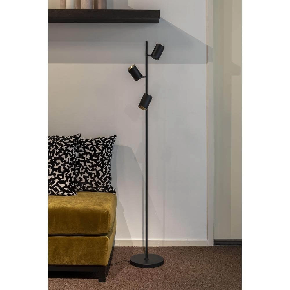 Lampadaire Megano noir 3 lumières Artdelight 8720701100671
