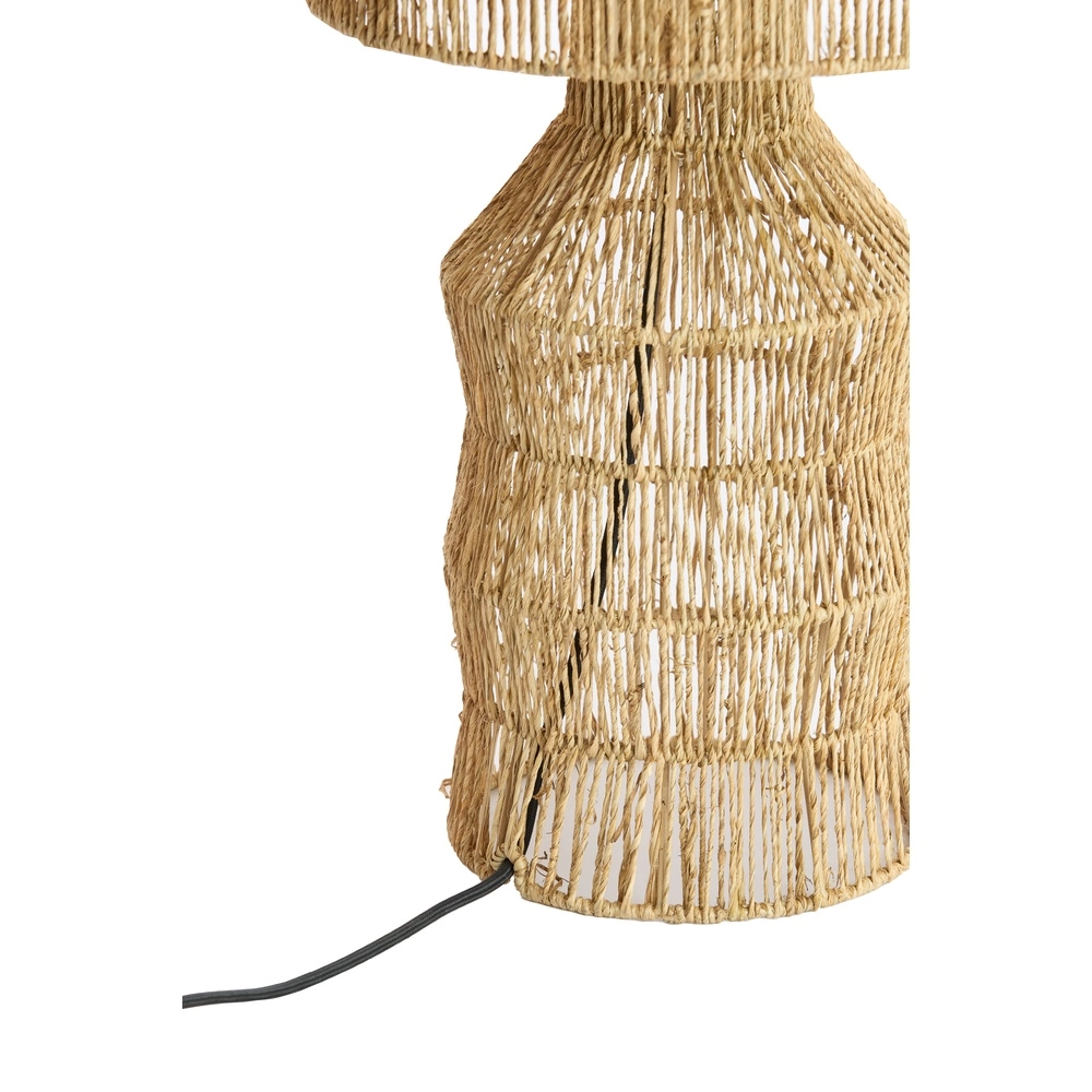 Lampe de table en jute Tidea Ø ombre de 28 cm Light & Living 8717807836702