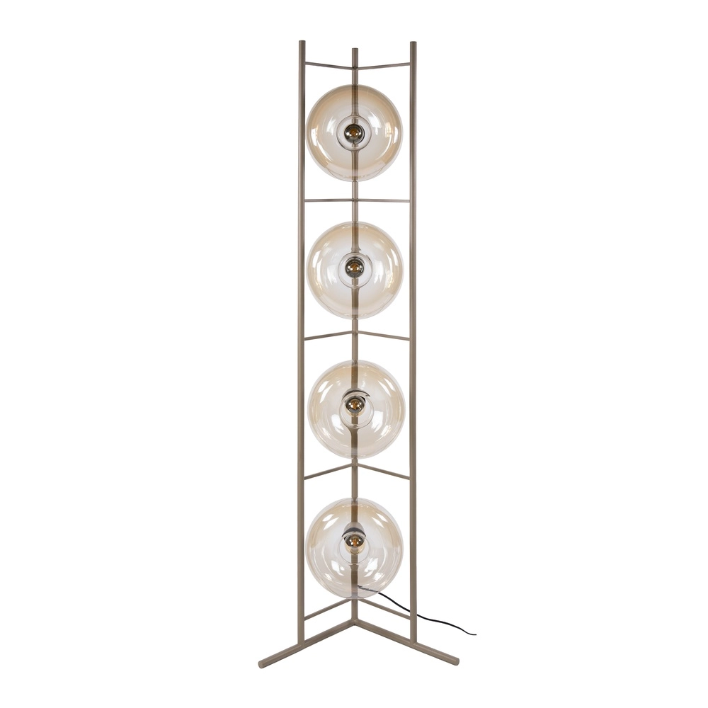 Lampadaire moderne Soll brun sable Lyora 8716803514706