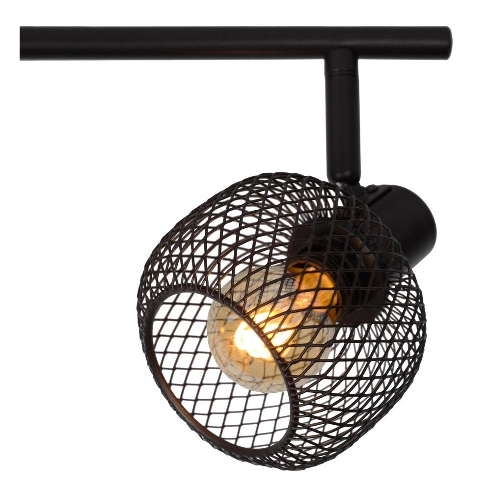 Éclairage de plafond Maren Noir à 4 lumières Lucide 5411212771117