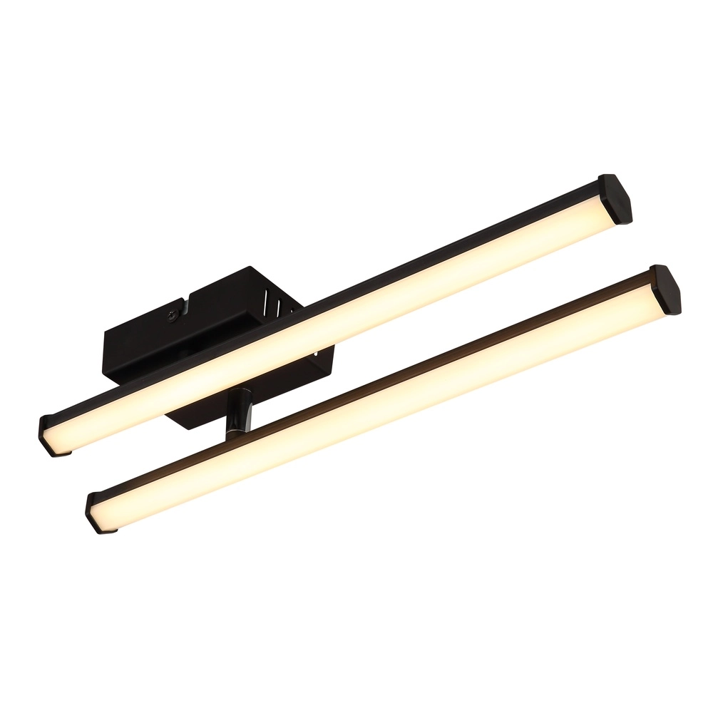 Lampe de plafond moderne Kirina 50 cm noir Globo 9007371512232