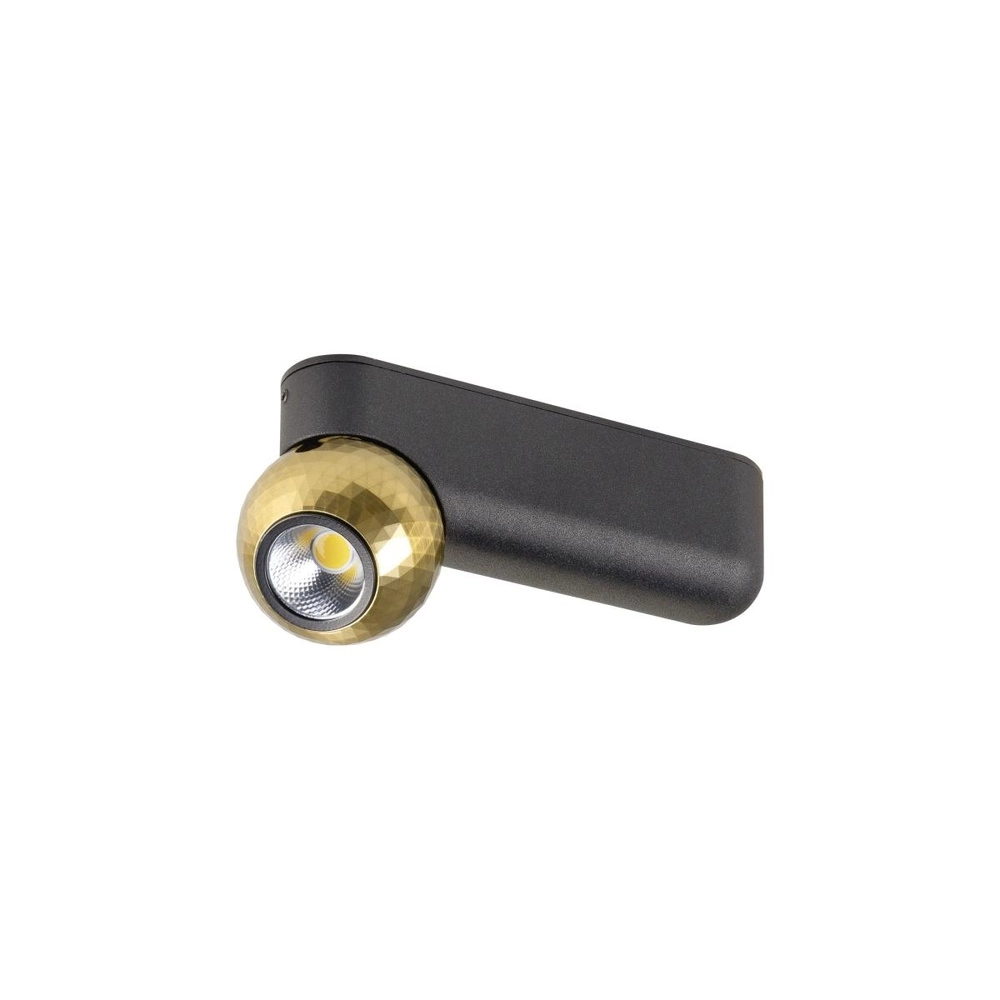Plafonnier Dysko noir avec or simple SLV 4024163317245