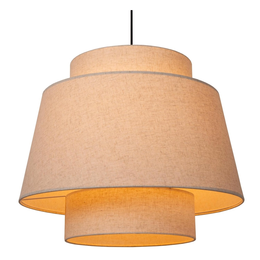 Lampe suspendue Tribute Ø crème 60 cm Lucide 5411212211958
