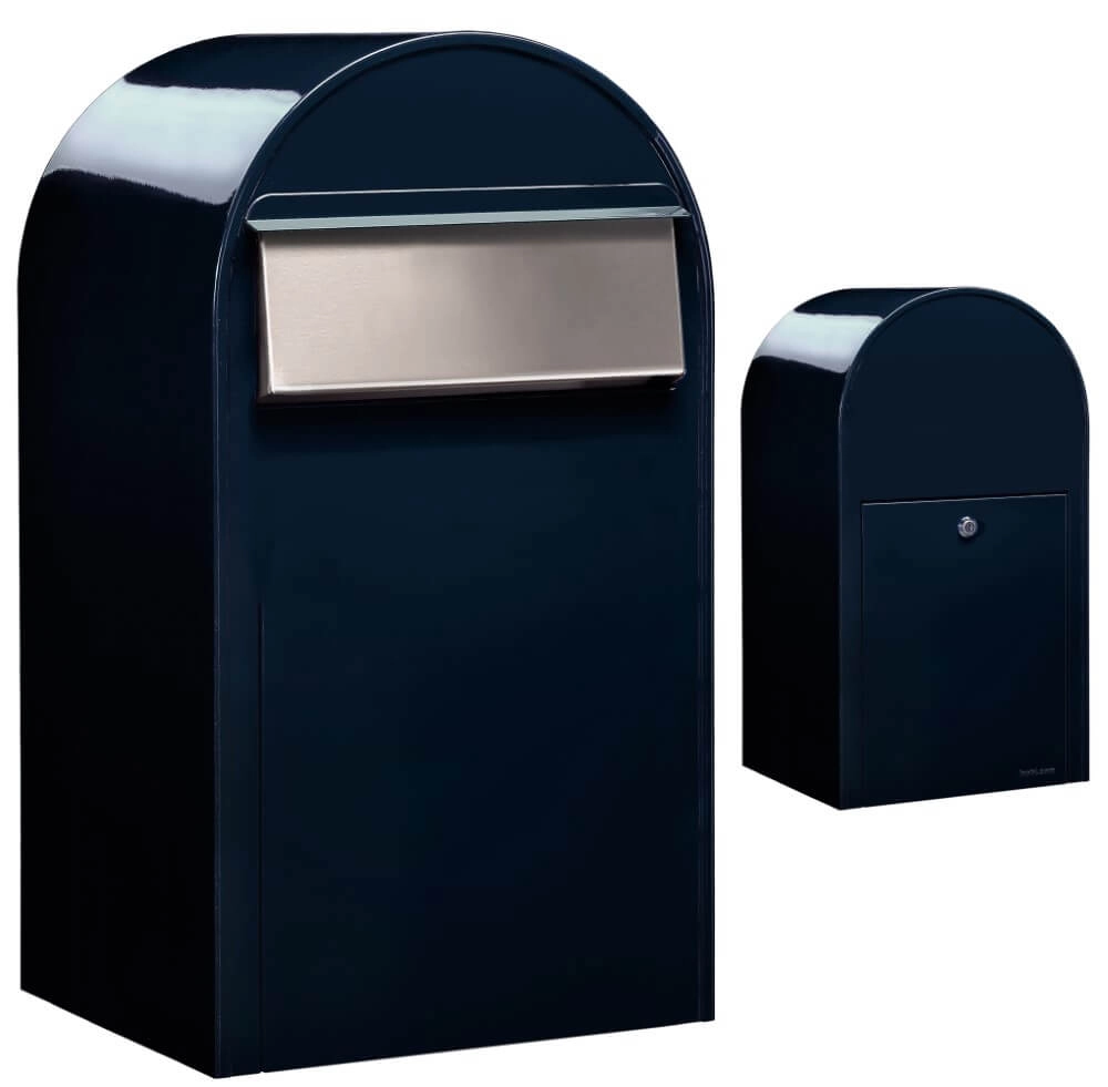 Boites aux lettres Grande B 5004 i Noir-bleu Boites aux lettres Grande B 5004 i Noir-bleu