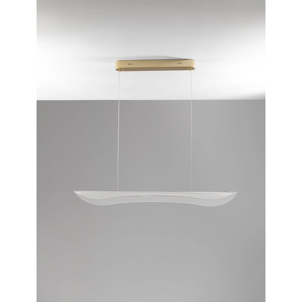 Suspension Agos Or avec plastique étroit Lyora 5212017439345