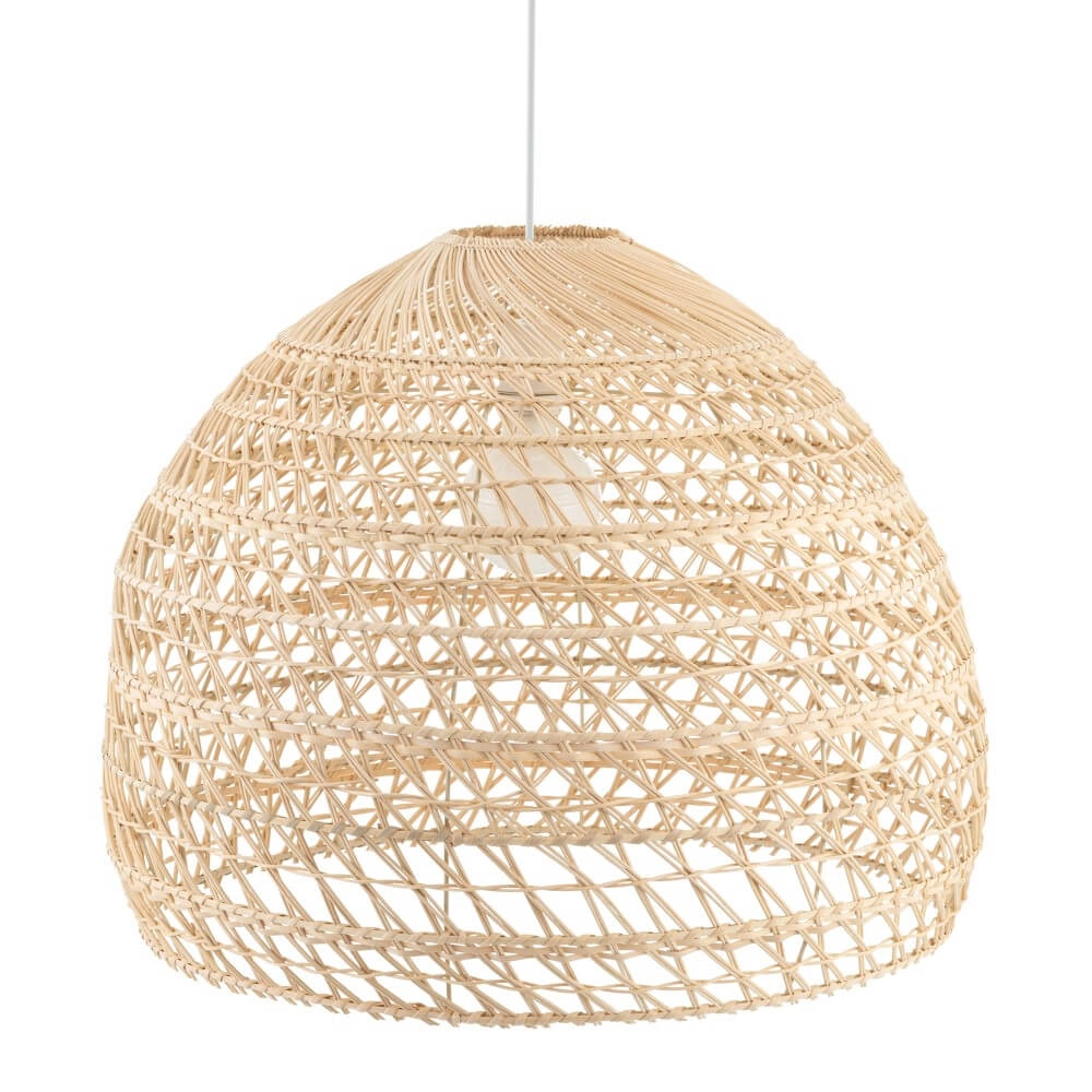 Suspension en rotin Boho L Ø 60cm Lyora 5903139111522