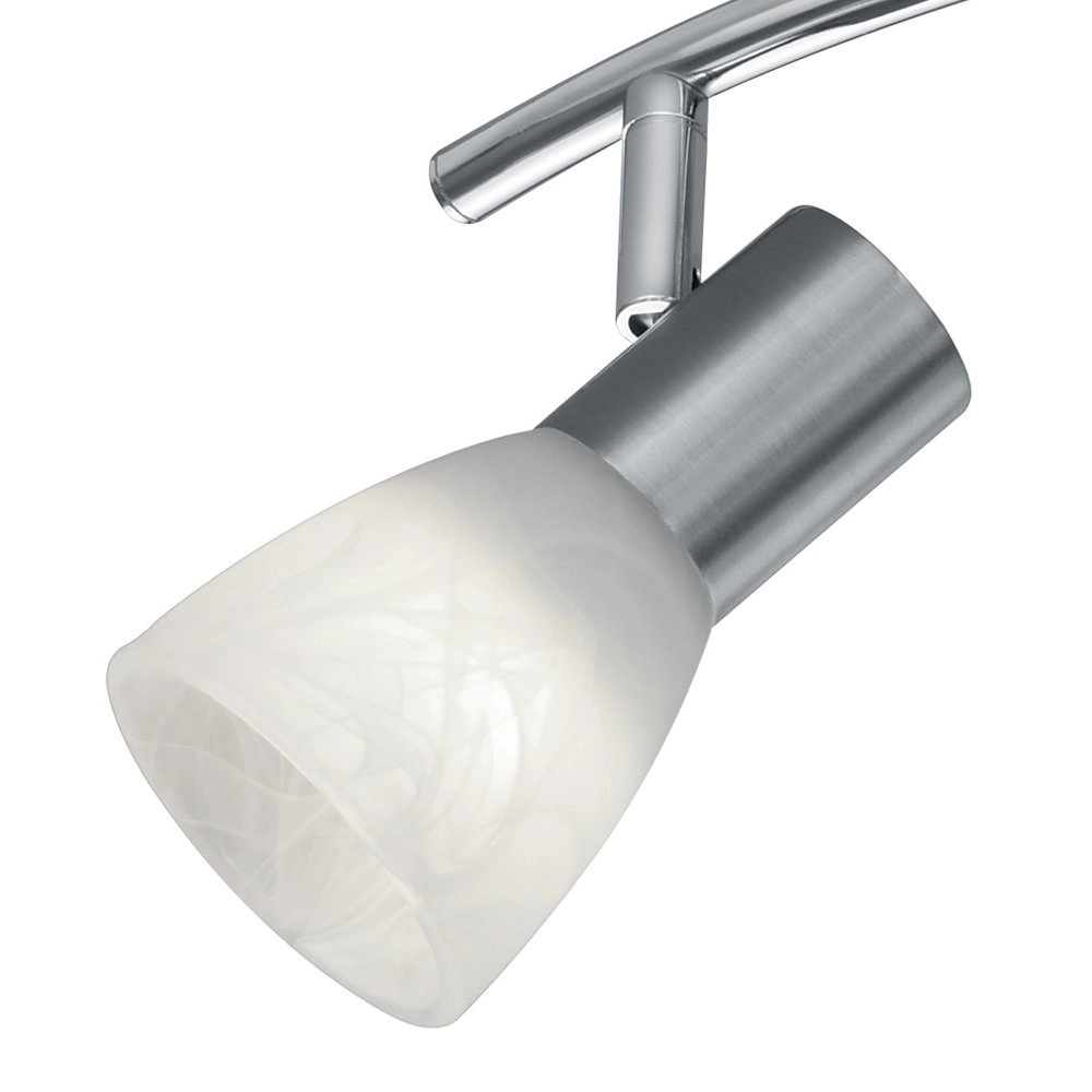 Spot de plafond LED Levisto 3 lumières nickel mat Trio 4017807281675