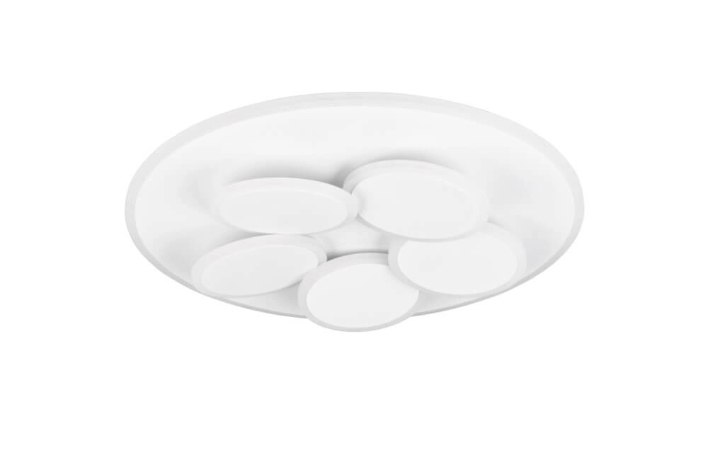 Plafonnier moderne Mandala blanc Ø 48cm Trio 4017807614077
