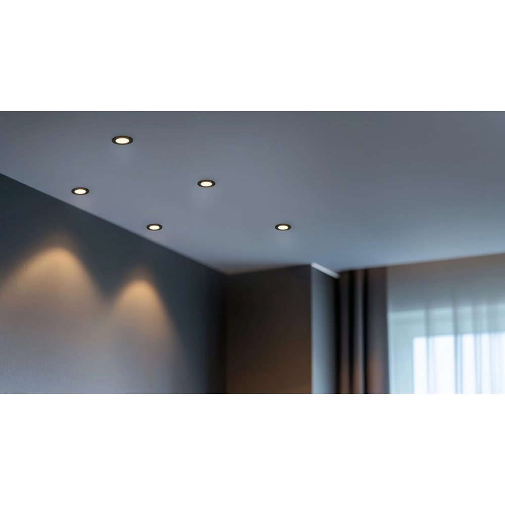 Lot de 3 spots encastrés Himal noir IP65 Trio 4017807663792