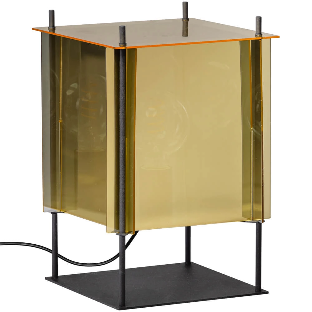 Lampe de table carrée Cube 38 cm Lampe de table carrée Cube 38 cm