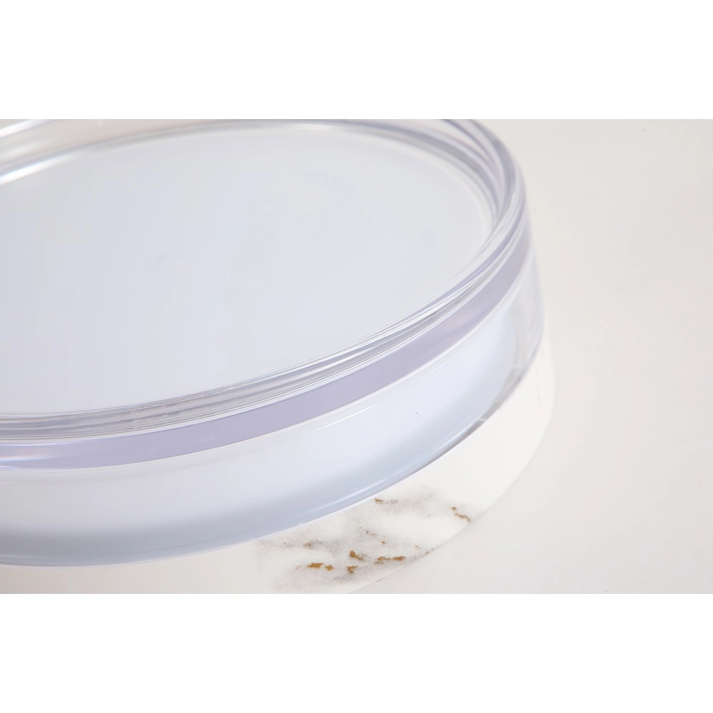 Lampe de plafond Button Ø 13 cm de marbre blanc Searchlight 5,05342E+12