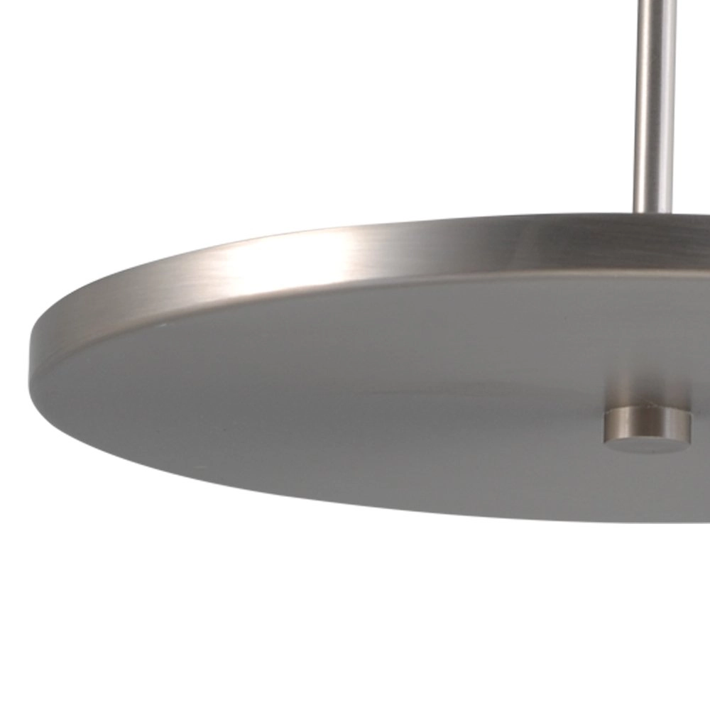 LED plafonnier Denia 2 28cm gris métallisé Masterlight 8718121211961