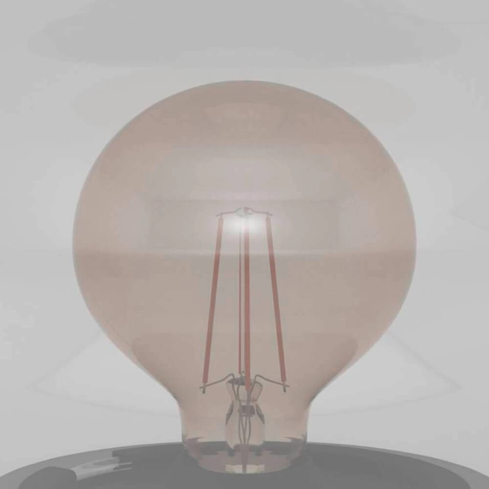 Lampe de table en verre fumé Madonnina Ø 33 cm Eglo 9008606274963