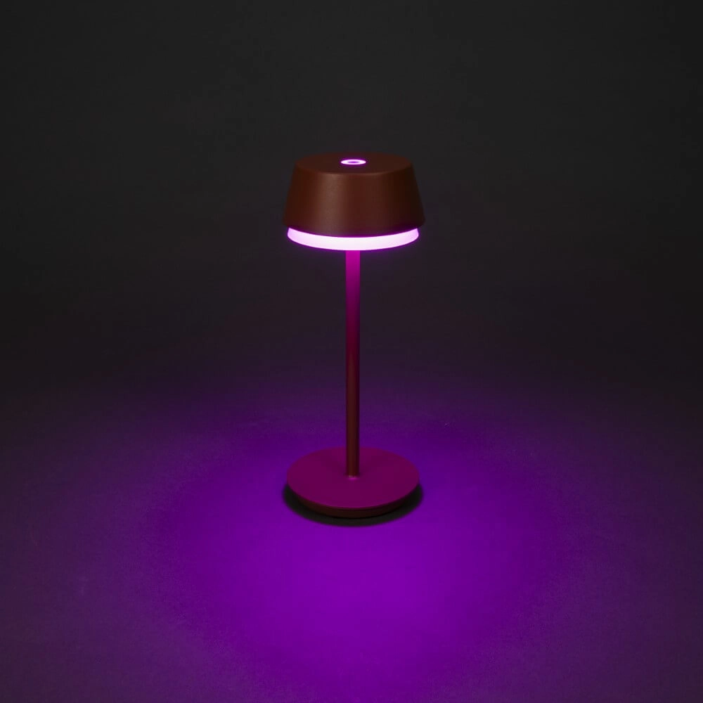 Lampe de table Lyon terre cuite avec fonction RVB KonstSmide 7318307830965