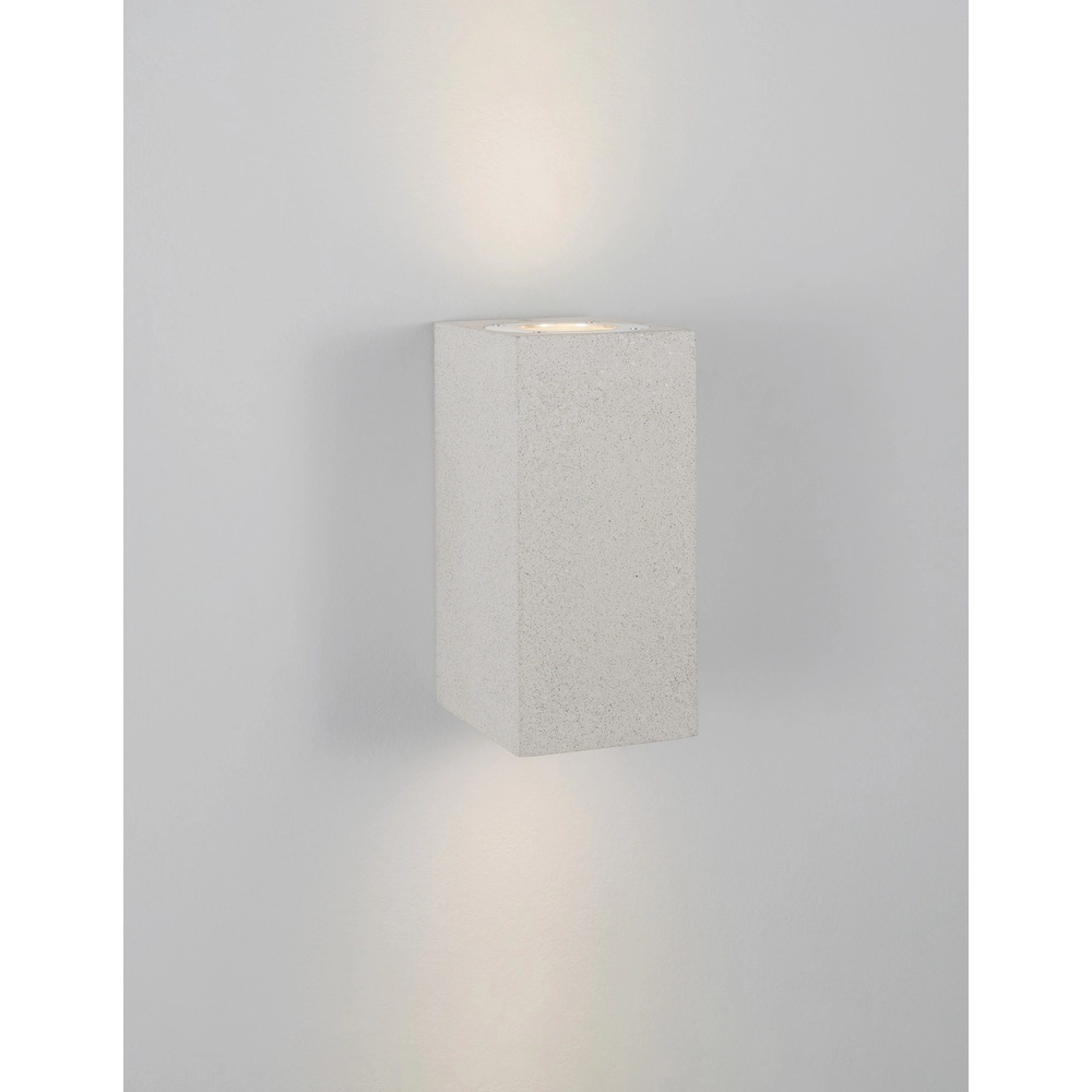 Spot carré Fuento blanc 18cm