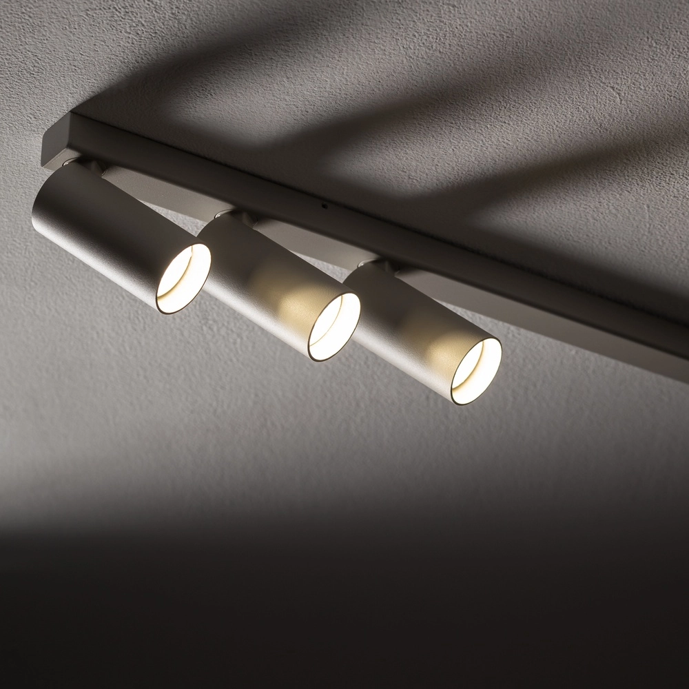 Projecteur de plafond Fourty 7-gris clair Lyora 5903139114417
