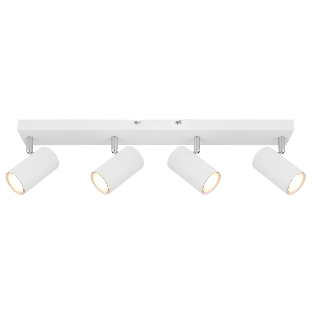 Lampe de plafond à 4 lumières Robby Blanc Globo 9007371439546