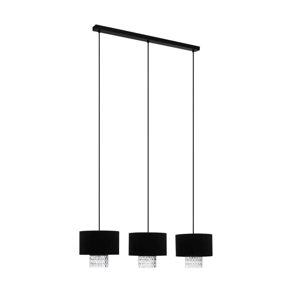 Lampe suspendue pour salle à manger Sapuara avec du cristal