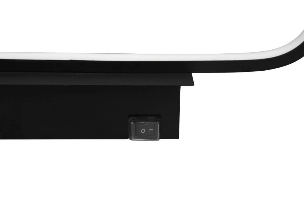 Applique Gianni noir mat Trio 4017807508086