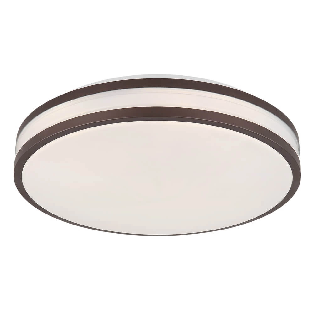 Plafonnier Betha marron Ø 34cm Globo 9007371453825