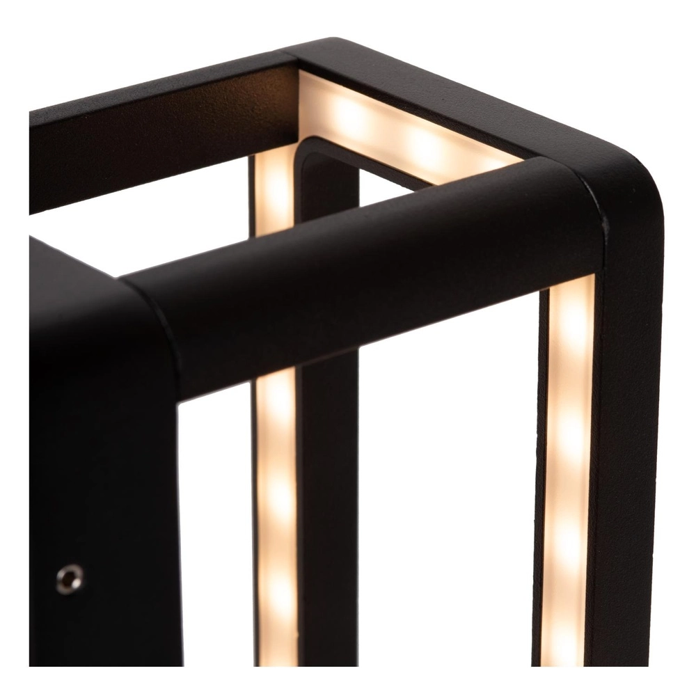 Lampe murale unique Narvik Noir Lucide 5411212152022