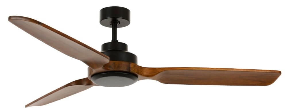 Ventilateur de plafond bois foncé Shoalhaven Ø142cm Ventilateur de plafond bois foncé Shoalhaven Ø142cm