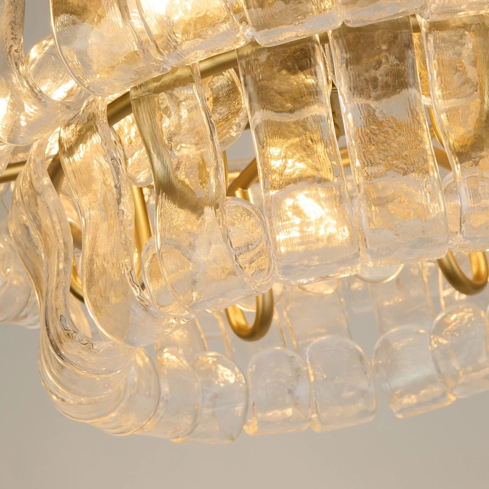 Chandelier Bowlight Ø 46 cm d’or Searchlight 5,05342E+12