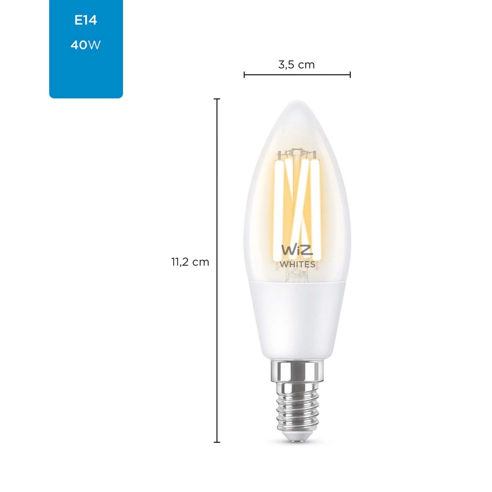 Source de lumière 4,9W - E14 - Led 2700-6500K WiZ 8718699787196