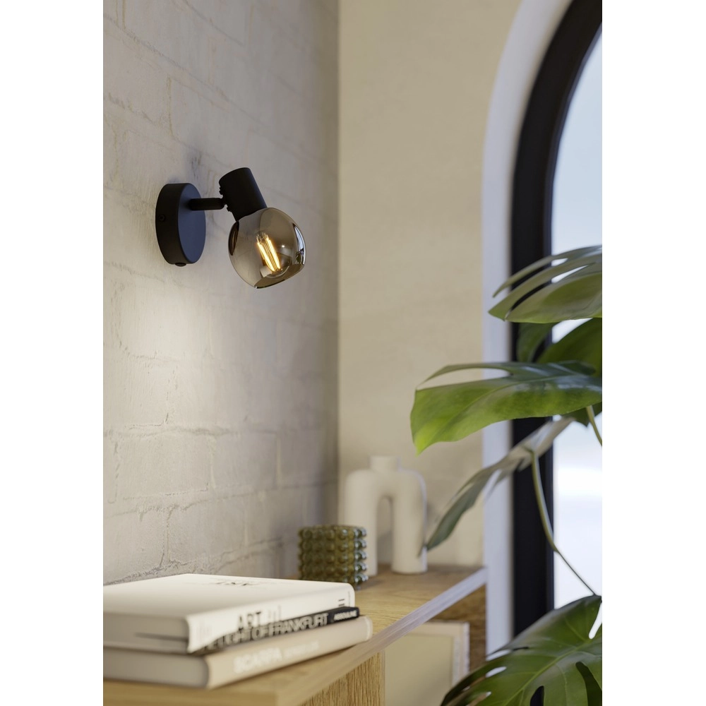 Lampe murale Castellazo Noir Eglo 9008606392087