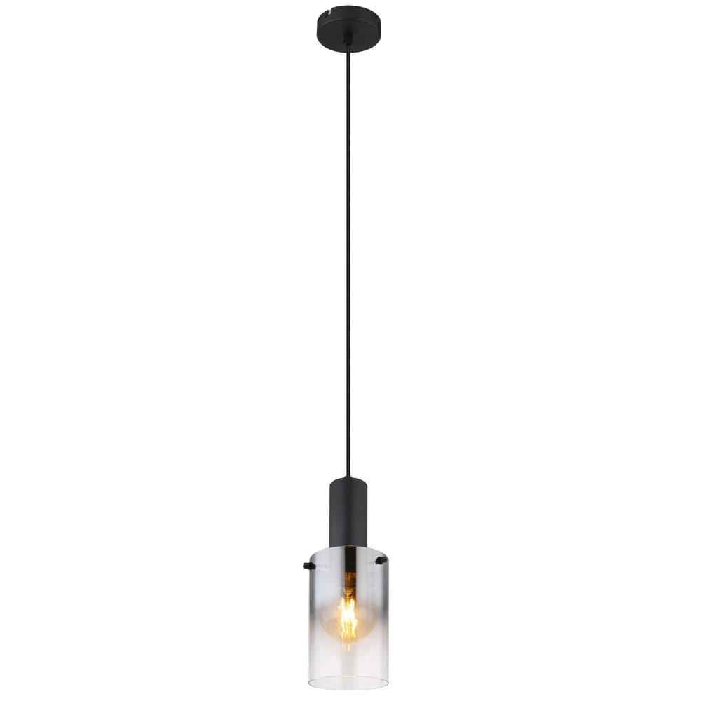 Lampe pendante simple Florentina Design noir