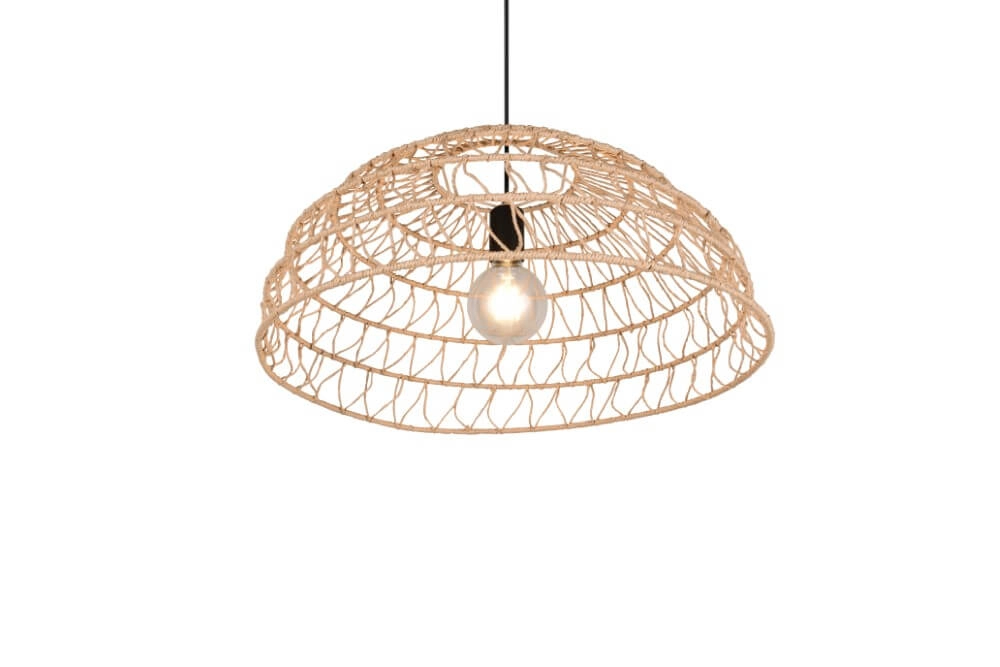 Suspension en rotin Paulette Ø 60cm Trio 4017807637533