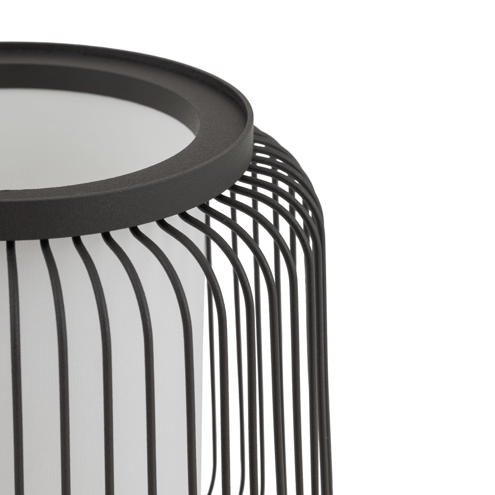 Lampe de table Nome Ø gris umbra de 18 cm Lyora 5903139122535