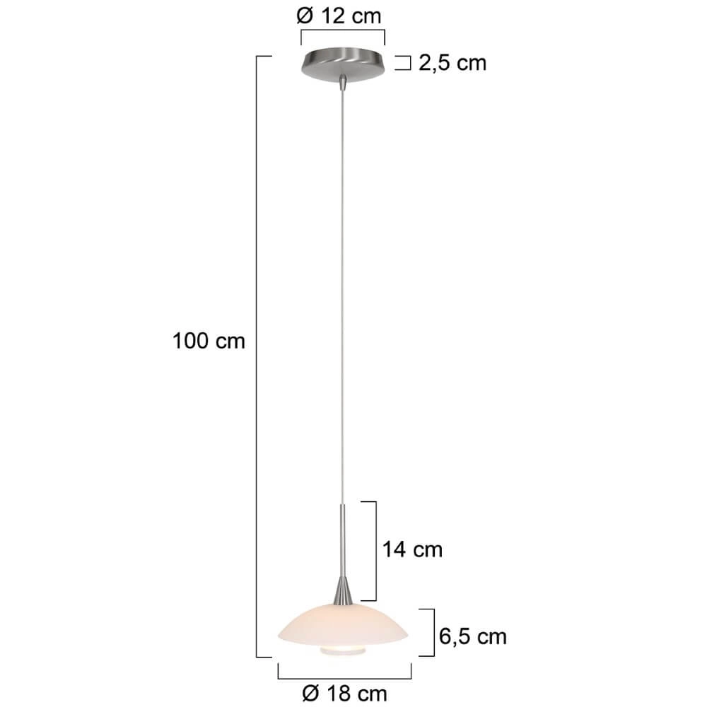 Lampe suspendue Tallerken Ø 18 cm Steinhauer 8712746132007
