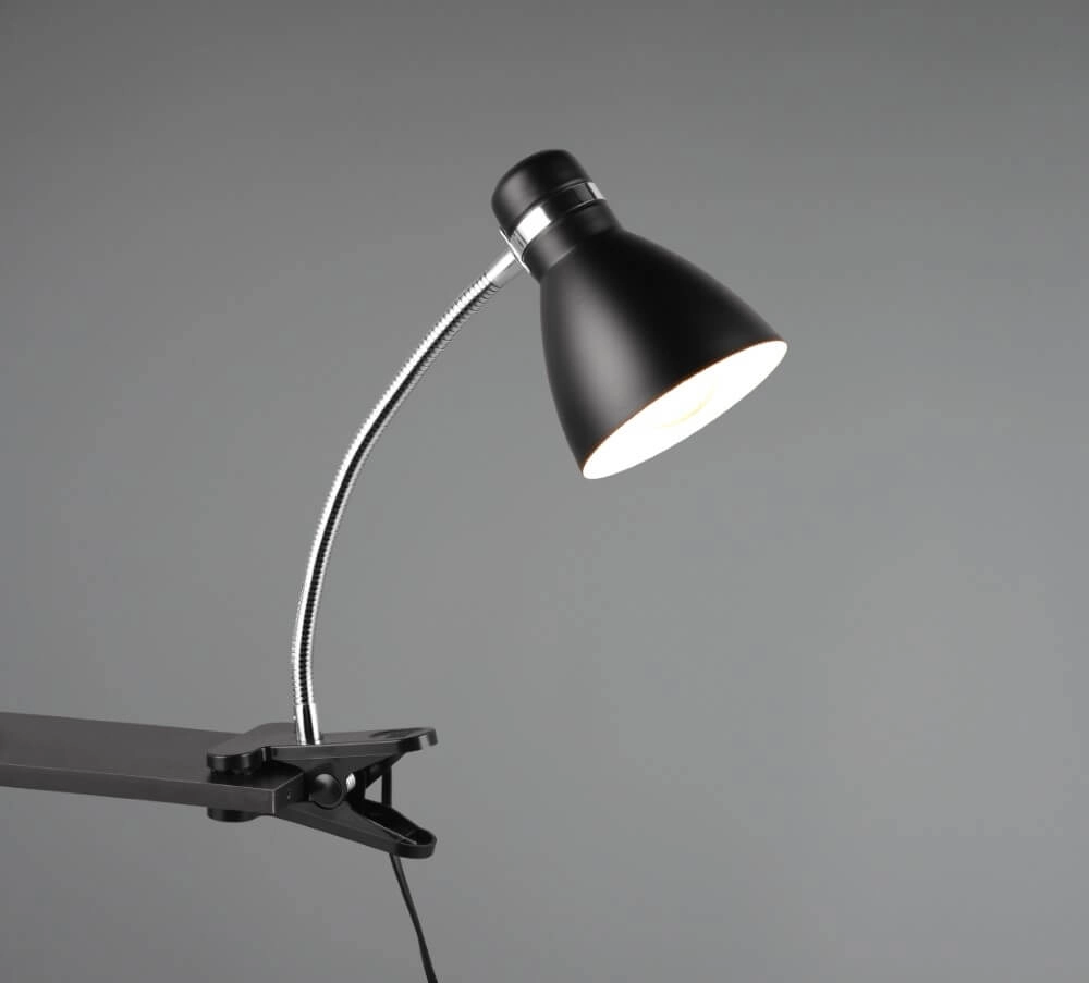 Lampe à pince Harvey noir Trio 4017807575095