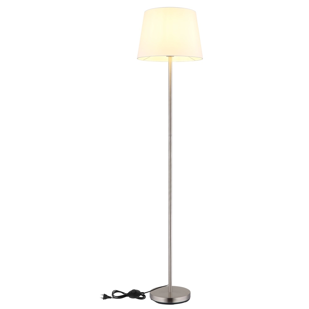 Lampe de pied Joris nickel Globo 9007371513819