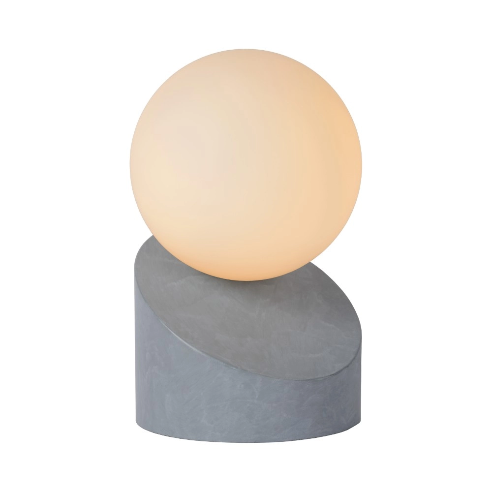 Lampe de table de conception Len gris