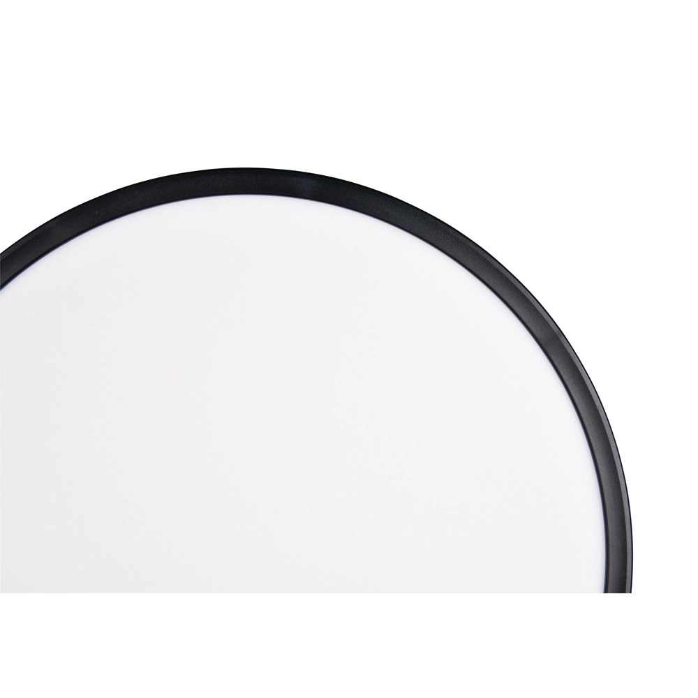 Éclairage de plafond rond Emra noir Ø 42cm Trio 4017807704150