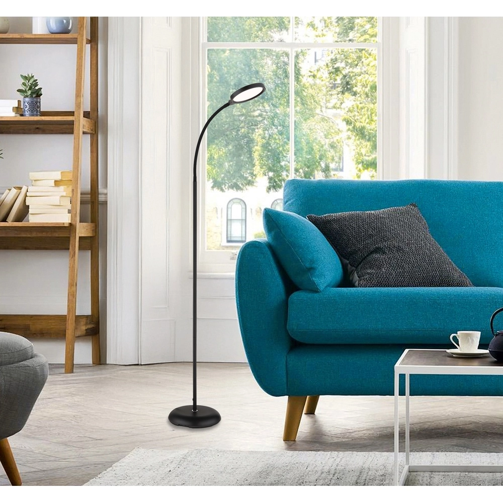Lampadaire de conception Kalderon Noir Globo 9007371583126