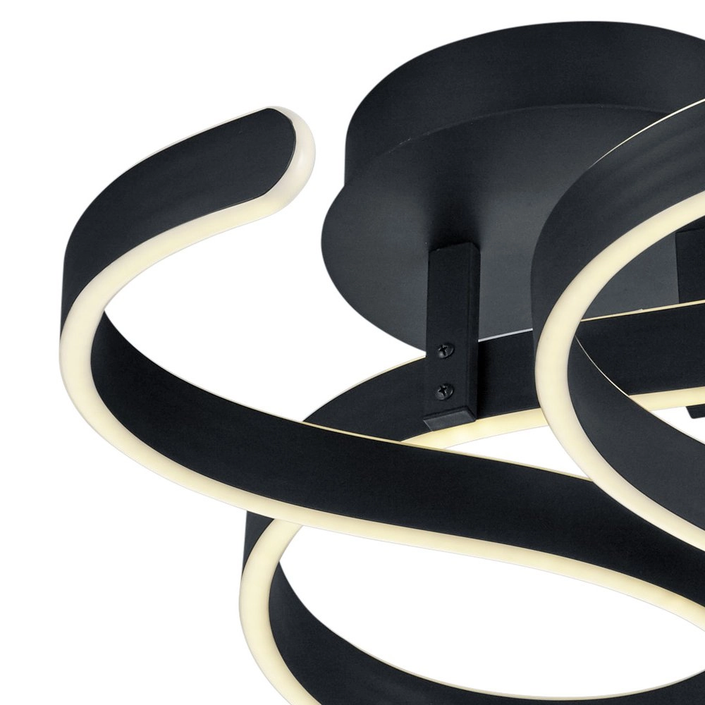 Plafonnier moderne Francis Ø 54 cm Trio 4017807445312