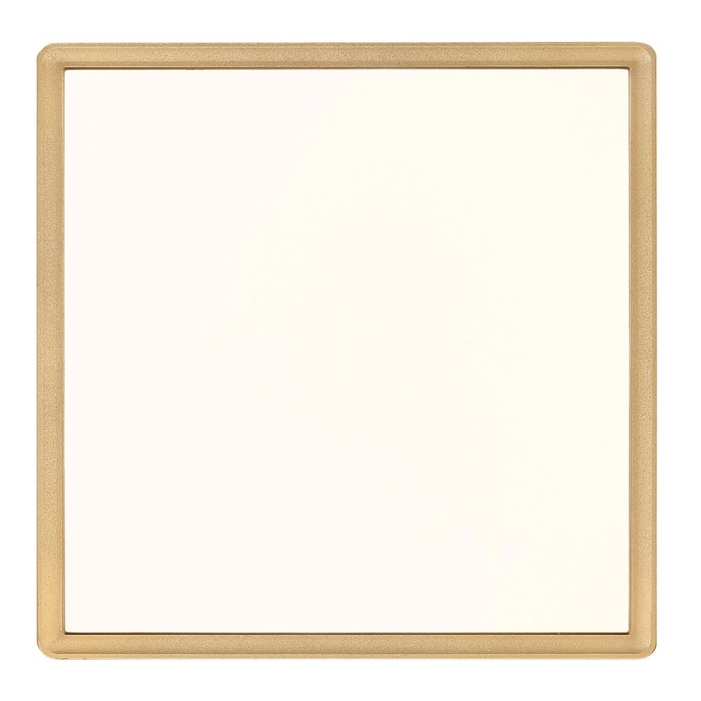 Éclairage de plafond Sapana carré 29,4 cm d’or Globo 9007371457427