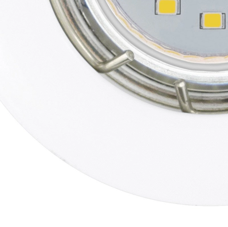 Spot LED Peneto Round 7,8 cm lot de 3 blanc Eglo 9002759942359