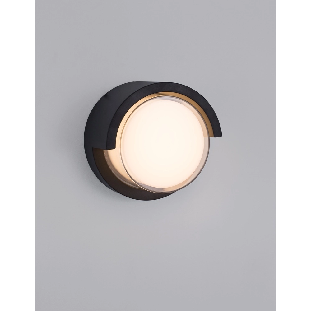 Applique murale design Max Rond Gris Lyora 5212017425911