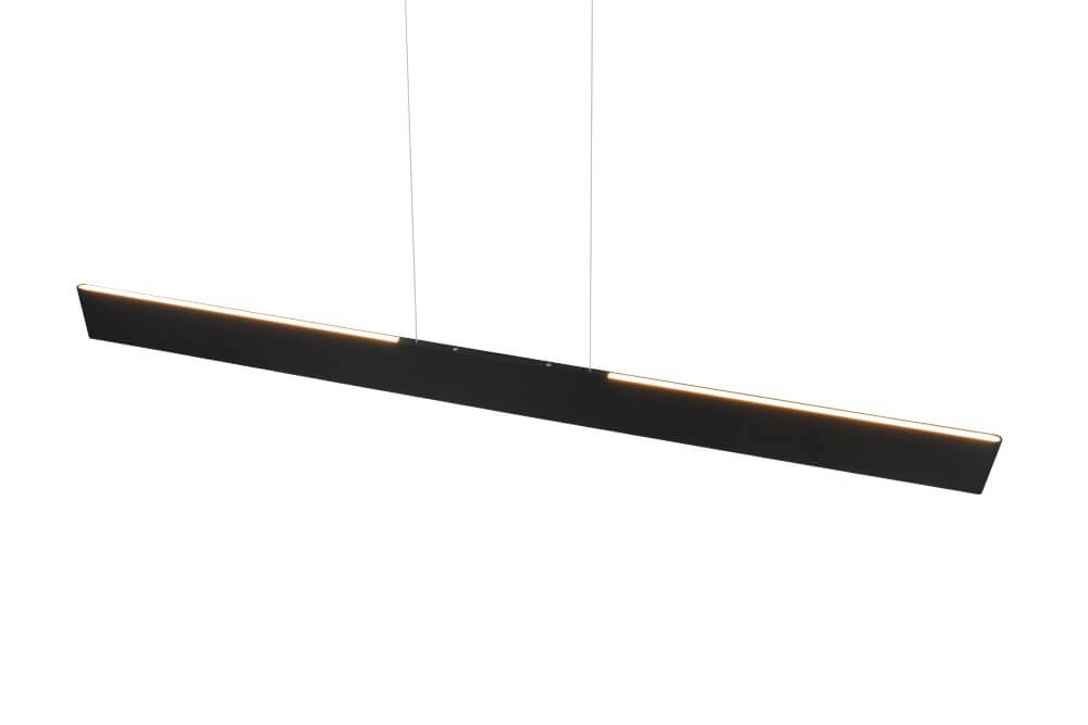 Lampe suspendue de bureau LED Galway 150 cm - noir Trio 4017807616668