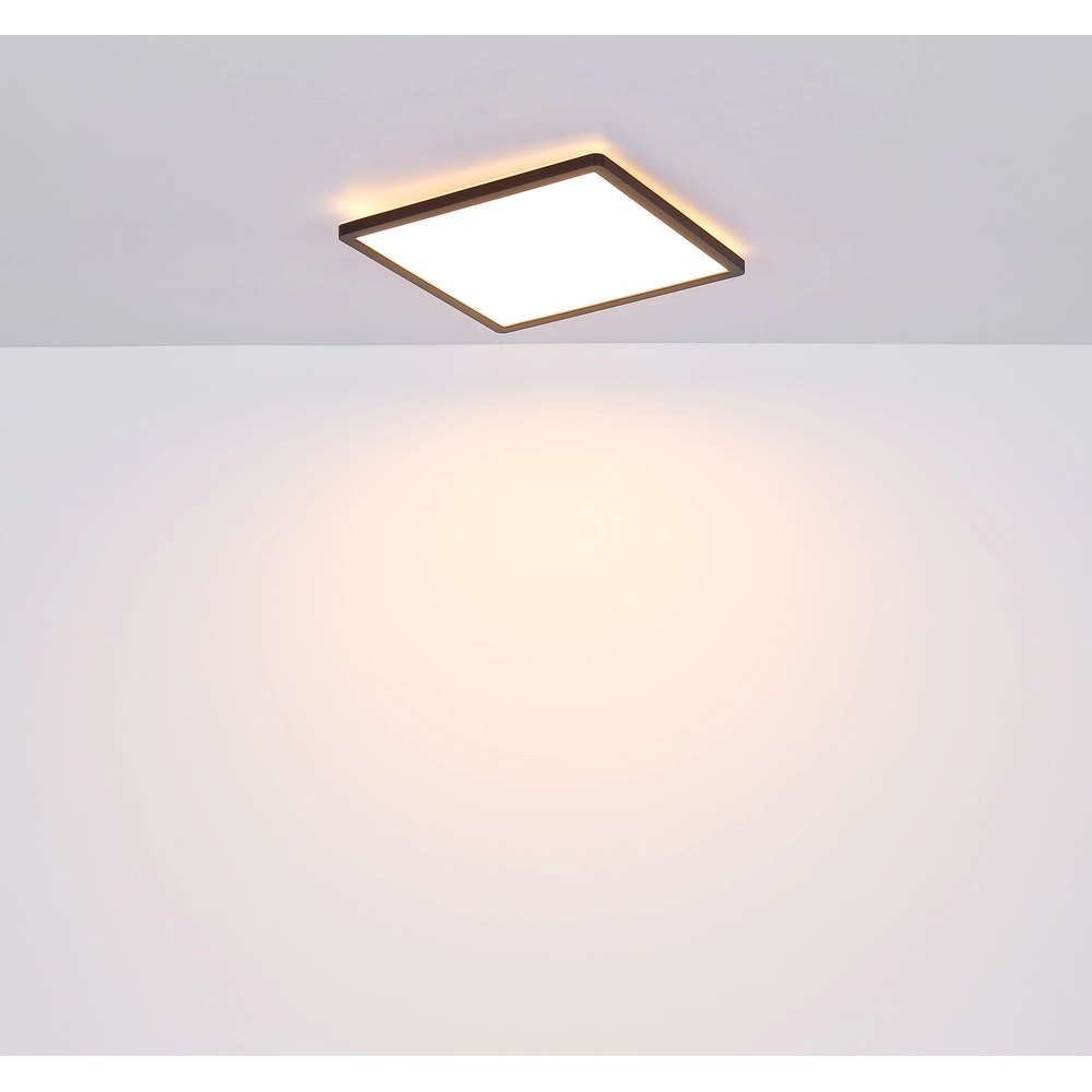 Éclairage de plafond Sapana Carré 29,4 cm Noir Globo 9007371414390