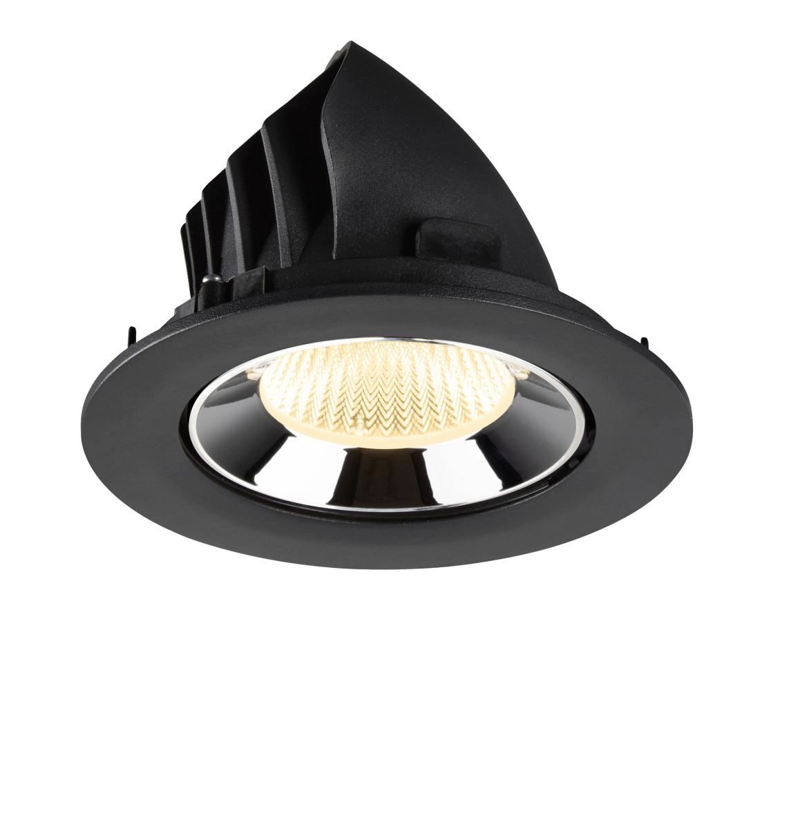 Spot encastré Numinos Gimble L noir/chrome 3000K - 40 deg SLV 4024163310284