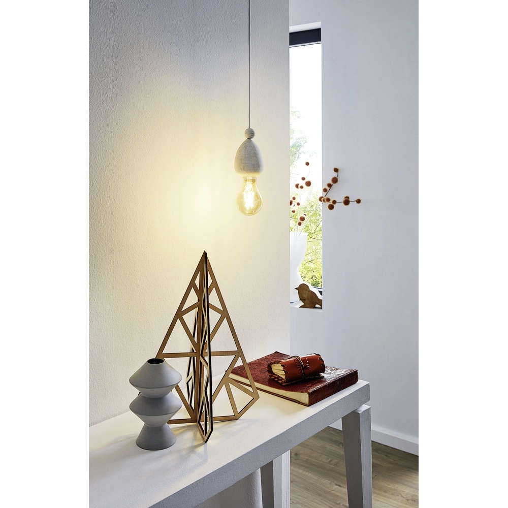 Lampe pendante classique Avoltri Blanc Eglo 9002759493776