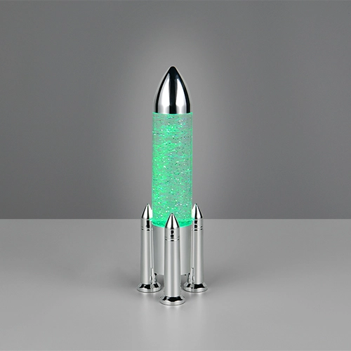 Lampe de table Apollo Gris Titane Rocket Trio 4017807681208